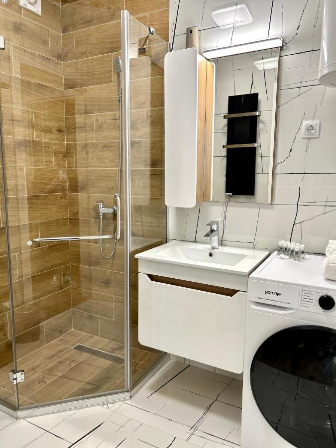 סרמסקה מיטרוביקה Apartman Lux-Besplatno Koriscenje Zasebne Garaze מראה חיצוני תמונה